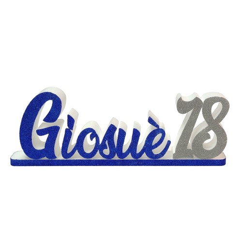 Decorazione nome scritta - nome,