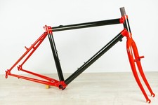 NOS 26" ACCIAIO CARBONIO ANSE TELAIO 17" PICCOLA MOUNTAIN BIKE MTB VINTAGE AN...