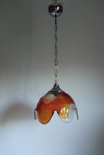 lampada a sospensione in vetro