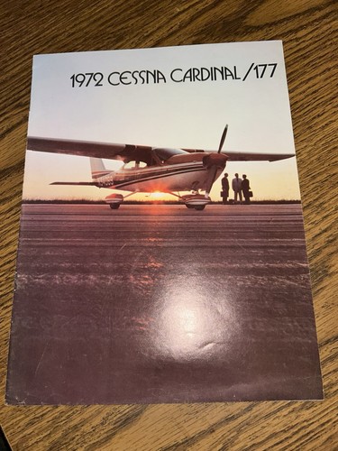 Brochure vintage 1972 cessna - brochure,