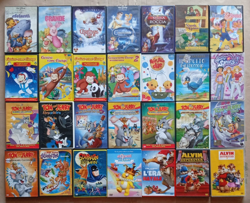 Lotto dvd cartoni - 52, animati