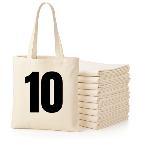 Confezione borse cotone - 10,