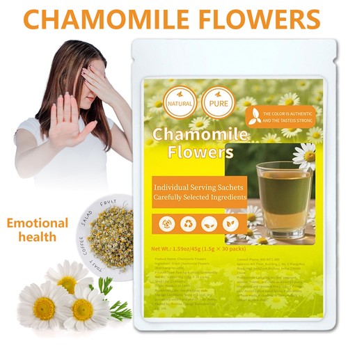 Fiori camomilla tè - fiori,