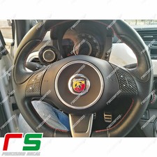 comandi al volante fiat 500 grande punto ADESIVI decal sticker carbonlook 