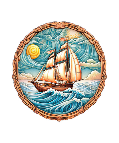 Adesivi auto sticker - sticker, vela