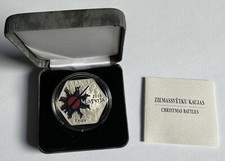 5 Euro Argento PP 2016 Lettonia/Lettonia "100 anni di battaglia di Aa"