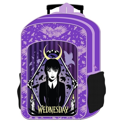 Zaino trolley wednesday addams - zaino,