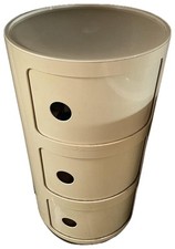 KARTELL Mobiletto Bagno Designer Anna Castelli Ferrieri Anni 70 Vintage