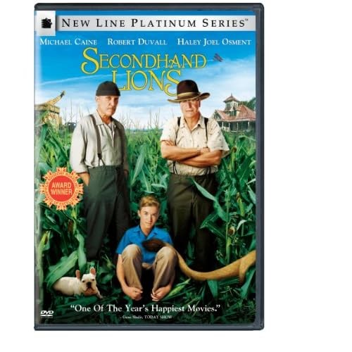 Secondhand lions dvd - on,