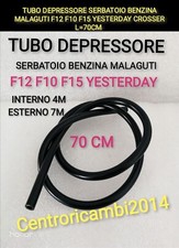 TUBO DEPRESSORE SERBATOIO BENZINA MALAGUTI F12 F10 F15 YESTERDAY CROSSER L=70CM 
