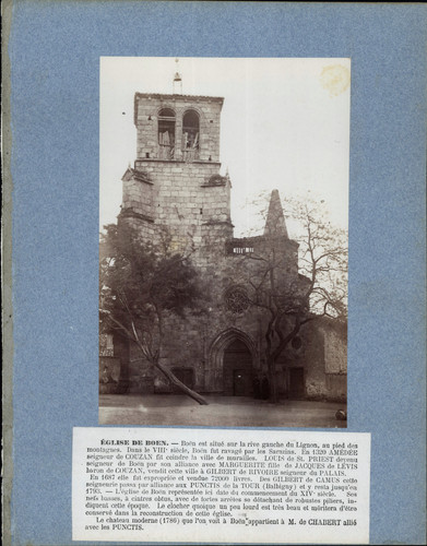 France boën ancienne eglise - france,, boën,