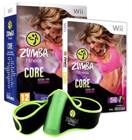 Wii zumba fitness core - zumba, +