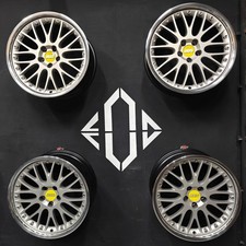 Ruote divise 19" 9J 33ET 5x112 Audi Speedline/BBS 2 pezzi custom flat face