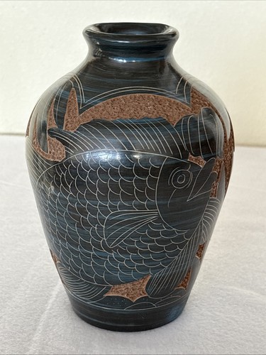 Vaso vaso artigianale ceramica