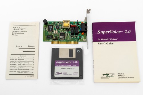Modem interno fax voce - modem, fax/voce/dati