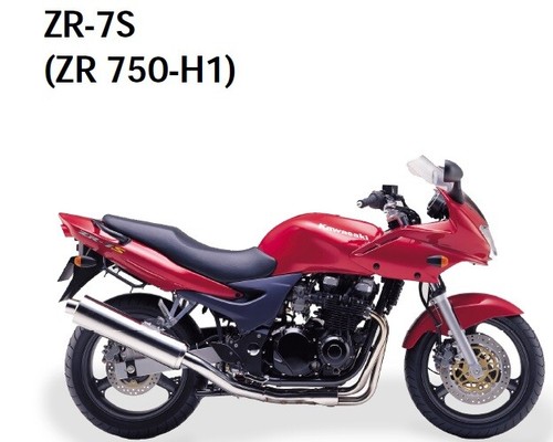Kawasaki moto manuale - zr-7s,