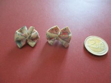 Bigiotteria - Gioielli - Orecchini A Fiocchetto In Tessuto