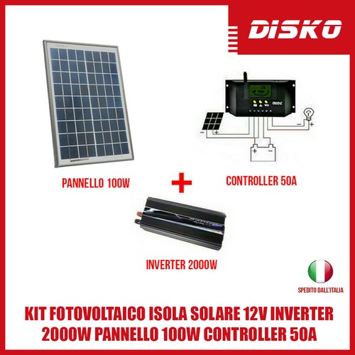 Kit fotovoltaico isola solare - isola,