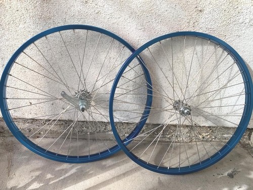 Set ruote bici blu 1 - set, 1,75