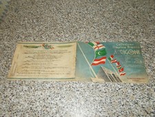 ALBUM FIGURINE RACCOLTA COSTUMI DI TUTTO IL MONDO ARRIGONI 1937 VUOTO ANTEGUERRA