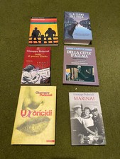 Lotto  6 libri GIUSEPPE PEDERIALI come nuovi