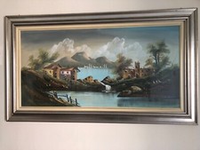 Dipinto Olio su Tela Antonio