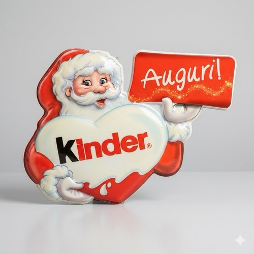 Insegna kinder ferrero vintage - insegna,