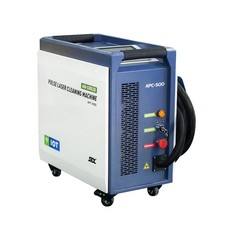 Macchina Pulizia Laser Pulsata 500W Rimuovi Vernice Laser per Legno Olio Macchie Pietra