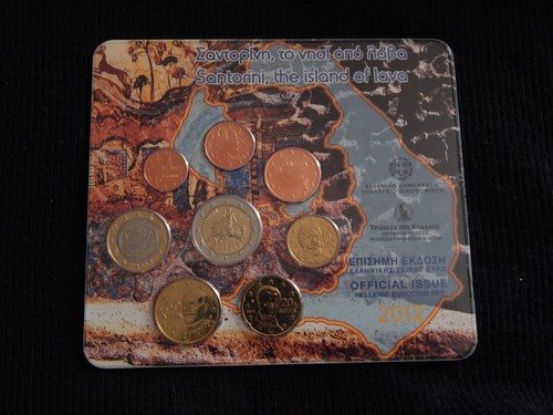 Grecia 2012 eurocoin set - grecia,