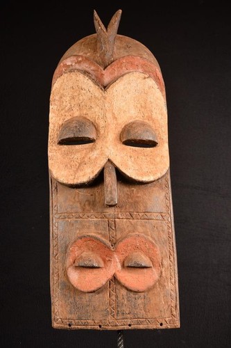 Maschera bembe africana - maschera, grande