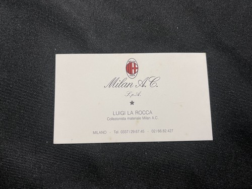 Autografo giocatore milan - autografo,