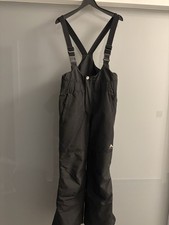 Orig.Salopette da sci "Mc.Kinley", nera, Aquamax, 5.000, taglia 152