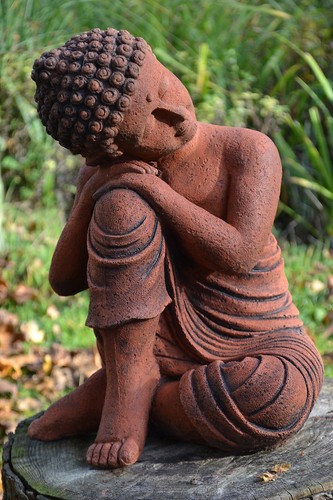 Statua buddha pensante - statua,