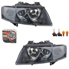Faro + Osram Notte Breaker Laser Adatto A per Audi A4 Cabrio 8H H7/H9 L+R