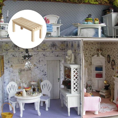 Mini panca in legno - 1, %