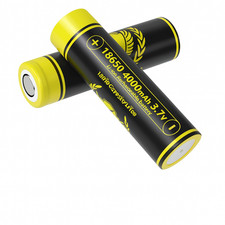 18650 4000mAh batte ria ad alta scarica Ricaricabile Litio 3,7 Volt poli 1 pezzo