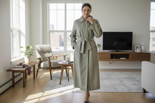 Burberry trench coat gabardine