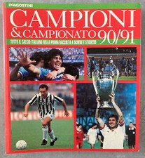 Album CAMPIONI & CAMPIONATO 90/91 De Agostini - con 328 figurine