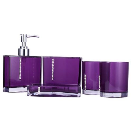 Set accessori bagno acrilico - , 5