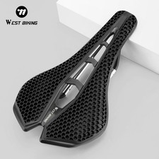 WEST BIKING Sella Bicicletta 3D Struttura a nido d'ape Cava Cuscino Sedile Bici