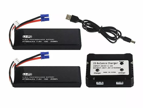 Batteria 2700mah 10c per - batteria, 7.4v
