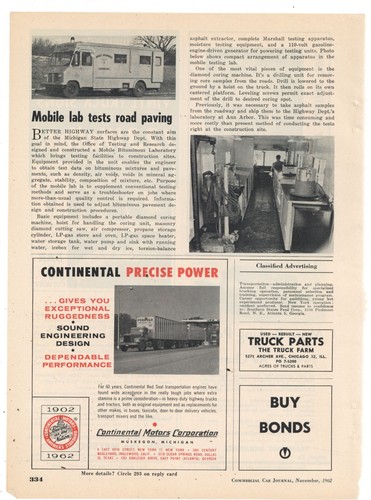 1962 articolo foto michigan - 1962, foto: