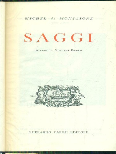 Saggi prima edizione - saggi,