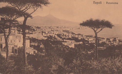 Cartolina napoli campania - cartolina,