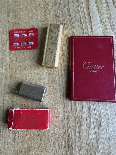 Briquet cartier paris plaqué - ,