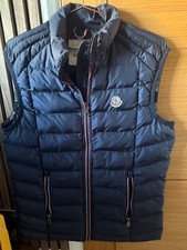 gilet uomo moncler navy taglia