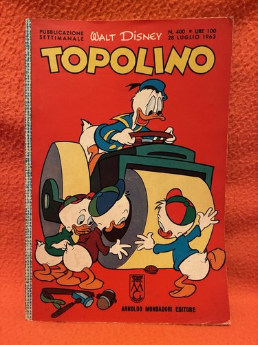 Topolino libretto 400 - libretto,