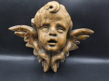 Antico putto in legno Old wood angel 