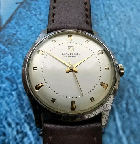 Orologio uomo vintage buren - orologio,
