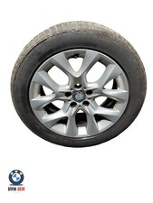 CERCHIO E PNEUMATICO IN LEGA BMW E70 X5 2006-2013 19'' 9J STILE RAGGI STELLA 334 255/50R19